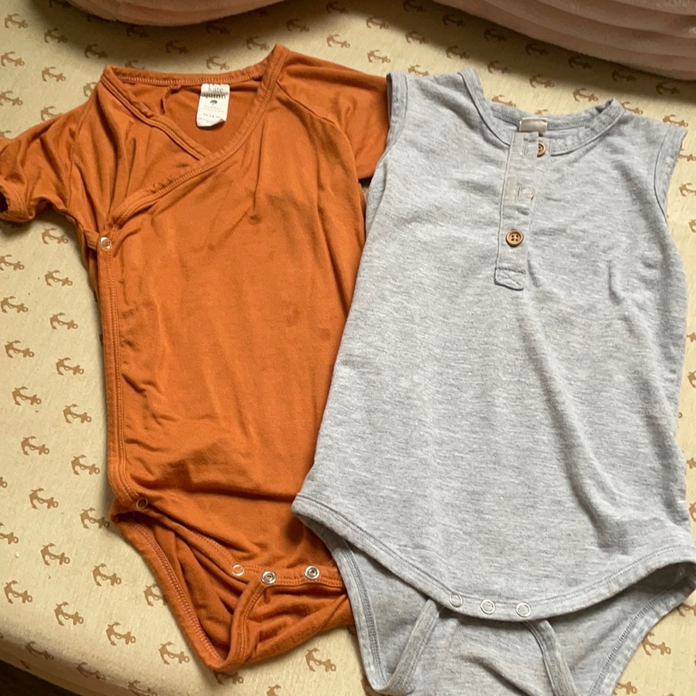 Two 18-24 KQ onesie